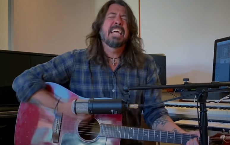 Dave Grohl My Hero Living Room Concert