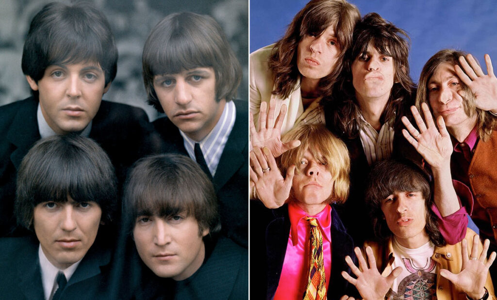 Las dos canciones que compartieron The Rolling Stones y The Beatles