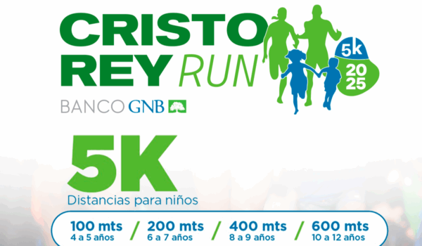 Llega la Cristo Rey Run Banco GNB 2025: una jornada para disfrutar en familia