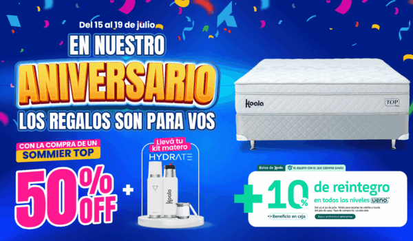 Koala celebra su mes aniversario con hasta 60 % OFF y promociones exclusivas para renovar el hogar