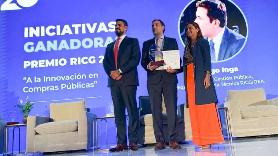 DNCP recibe el Premio RICG a la Innovación en las Compras Públicas 2026