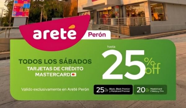 Areté inaugura su nueva sucursal Perón con beneficios de Banco GNB